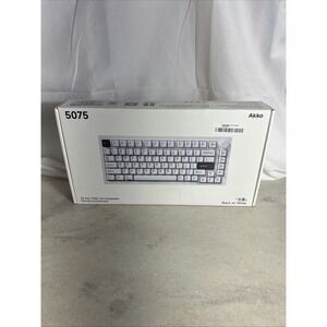 Akko 5075 V3 Black on White Gaming Keyboard